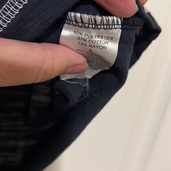 ๐ HP ๐ NWT Houston Texans Soft as a Grape Women's Maternity V-Neck T-Shirt - Picture 7 of 9